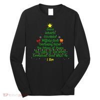 Christian Christmas Lover Bible Names of Jesus Tree Long Sleeve Shirt thumb 0
