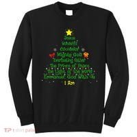 Christian Christmas Lover Bible Names of Jesus Tree Sweatshirt thumb 0