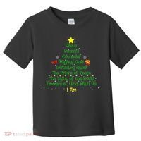 Christian Christmas Lover Bible Names of Jesus Tree Toddler T-Shirt thumb 0