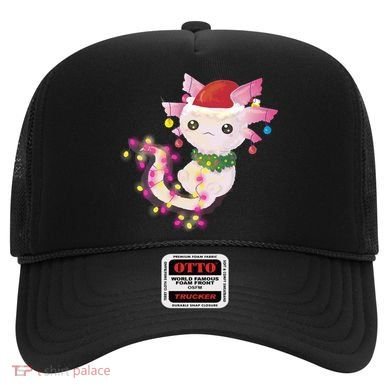 Cute Christmas Lights Axolotl Hat