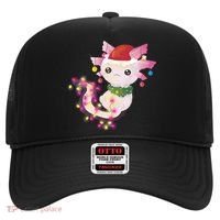Cute Christmas Lights Axolotl Hat thumb 0