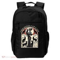 Childless Cat Ladies Cat Karma Retro Funny Backpack thumb 0