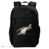 Cockatiel Cockatoo Lutino Parrot Quarrion Dinosaur Dino Gift Backpack thumb 0