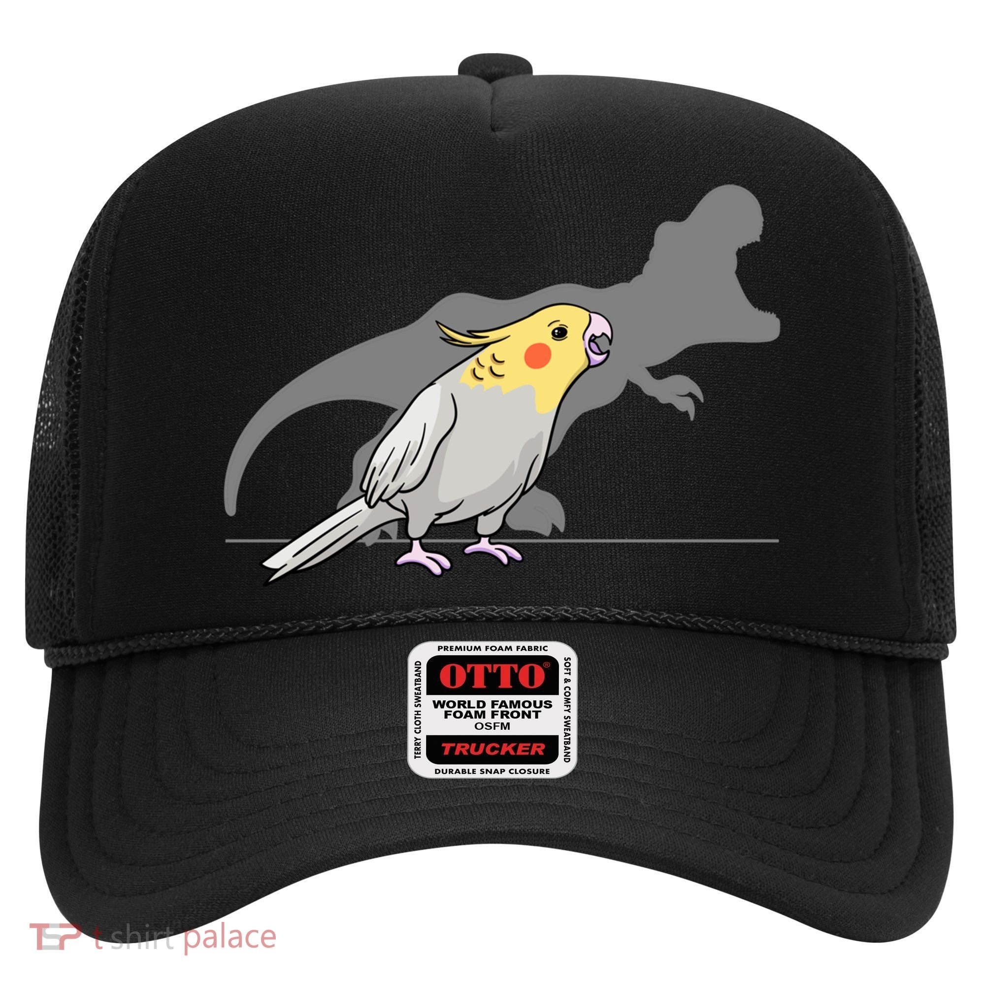 Cockatiel Cockatoo Lutino Parrot Quarrion Dinosaur Dino Gift Hat