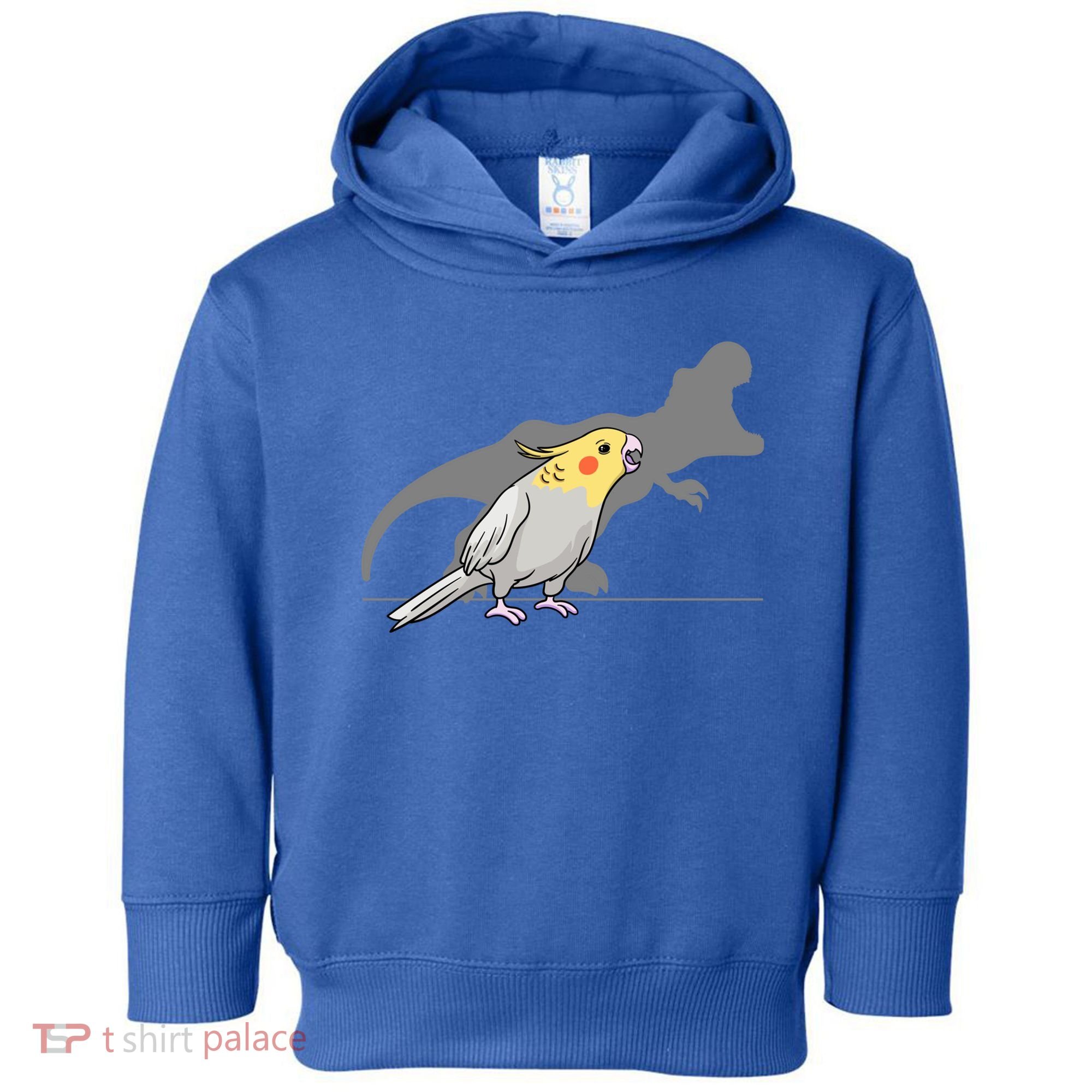 Cockatiel Cockatoo Lutino Parrot Quarrion Dinosaur Dino Gift Toddler Hoodie