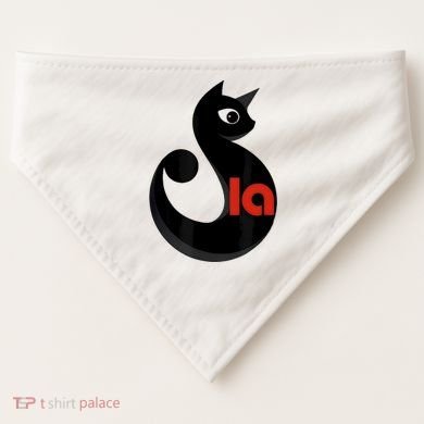 Cat  Comma La USA-Made Doggie Bandana