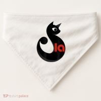 Cat  Comma La USA-Made Doggie Bandana thumb 0