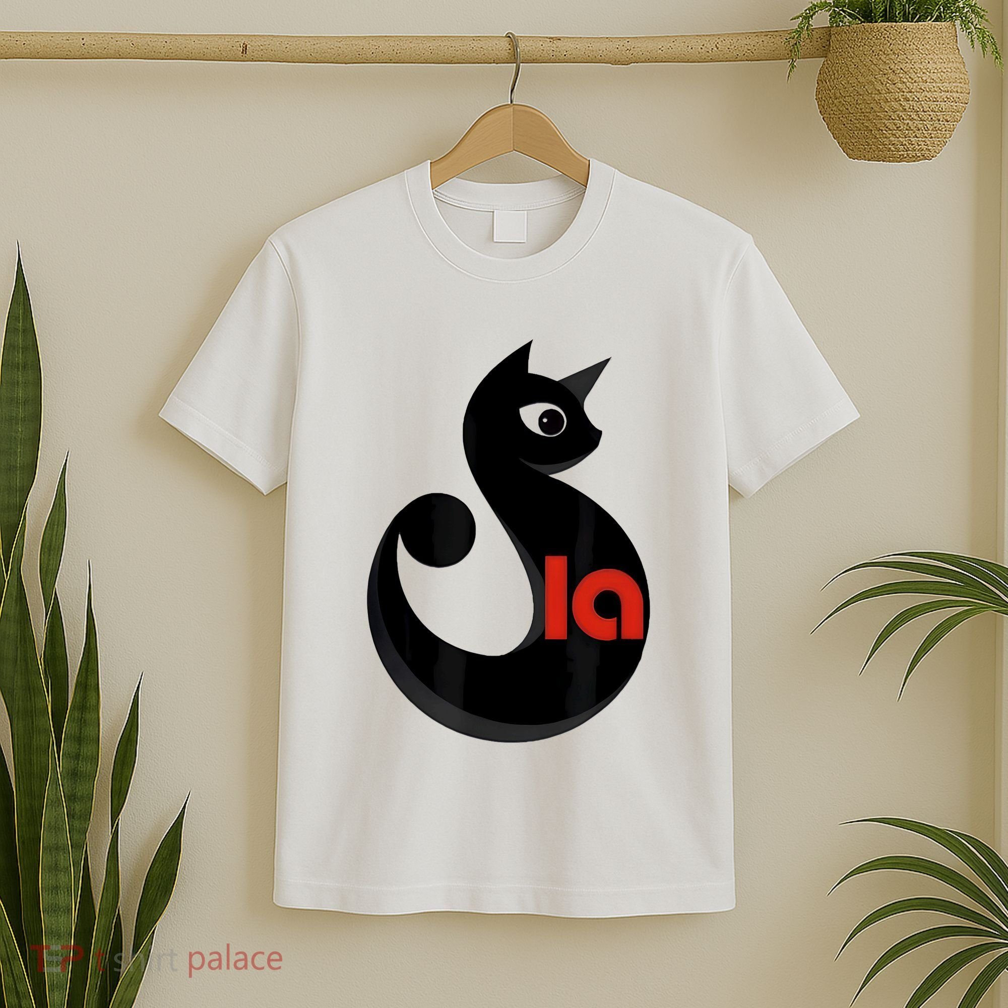 Cat  Comma La T-Shirt