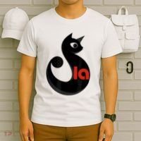 Cat  Comma La T-Shirt thumb 6