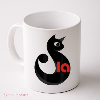 Cat  Comma La Coffee Mug
