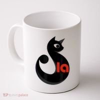 Cat  Comma La Coffee Mug thumb 0