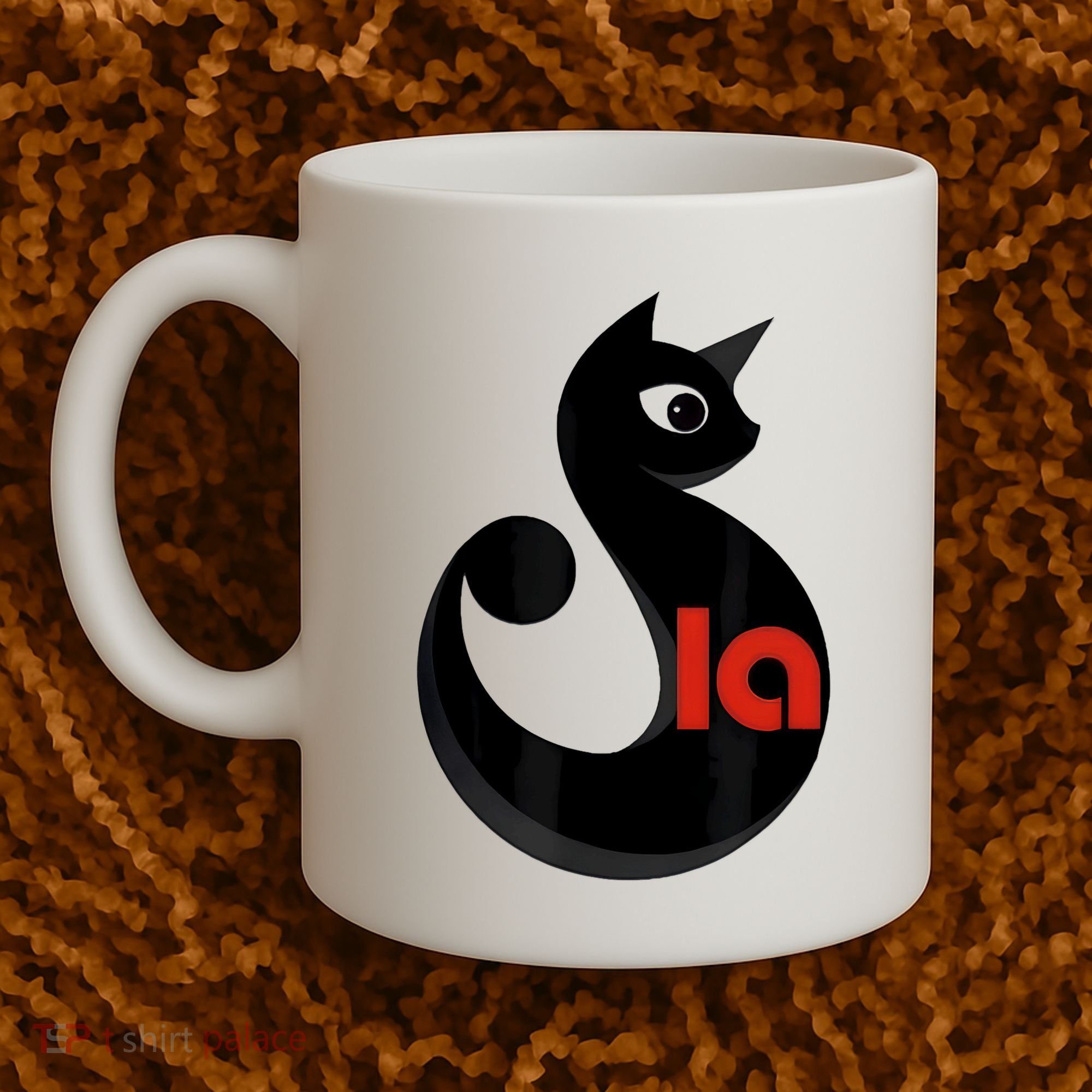 Cat  Comma La Coffee Mug