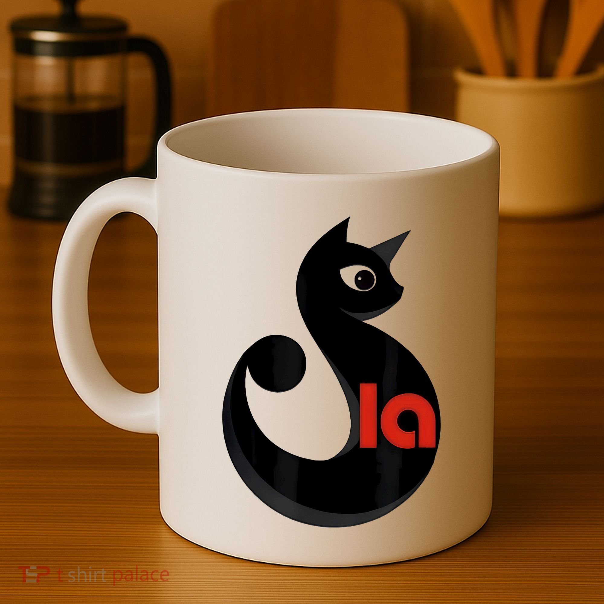 Cat  Comma La Coffee Mug