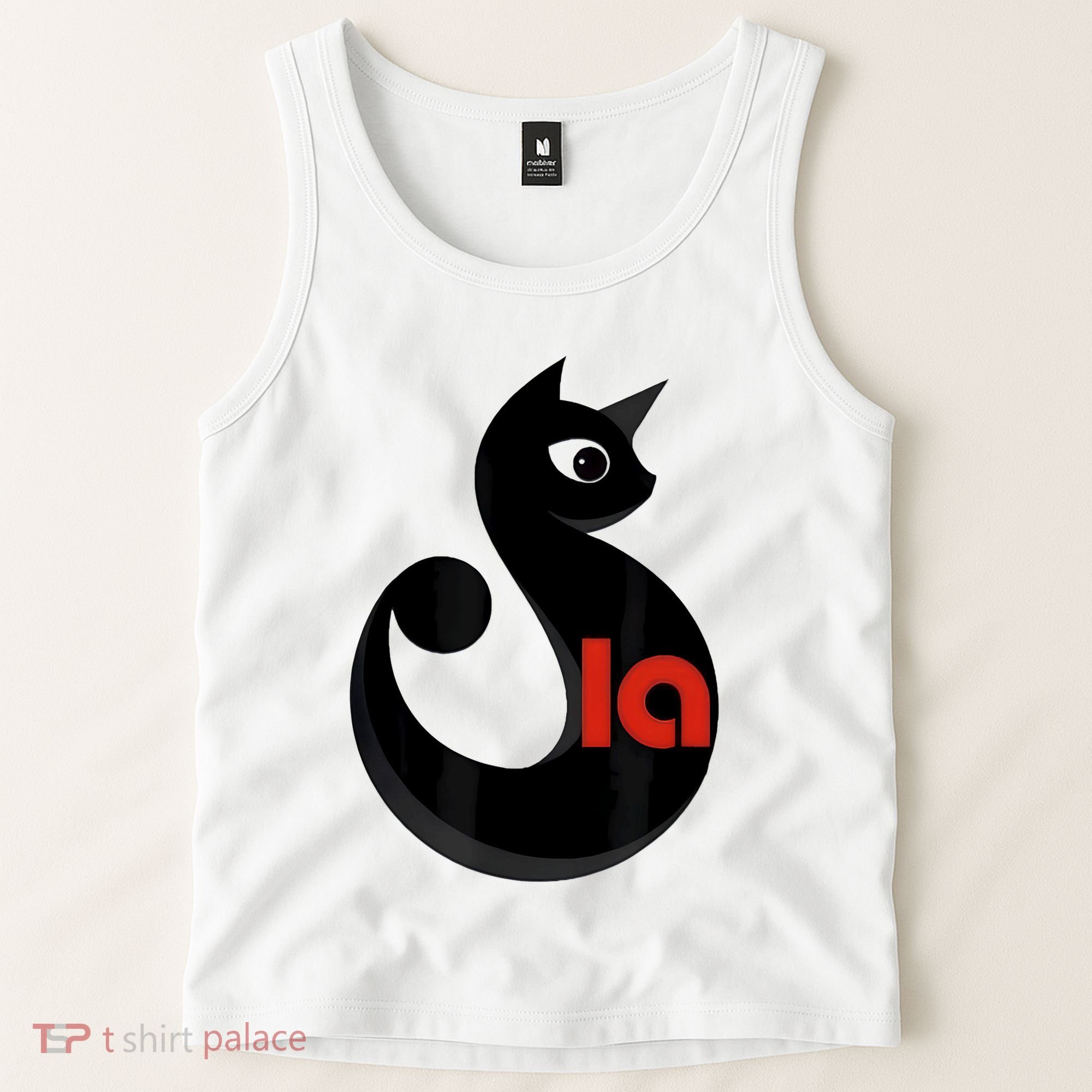 Cat  Comma La Tank Top