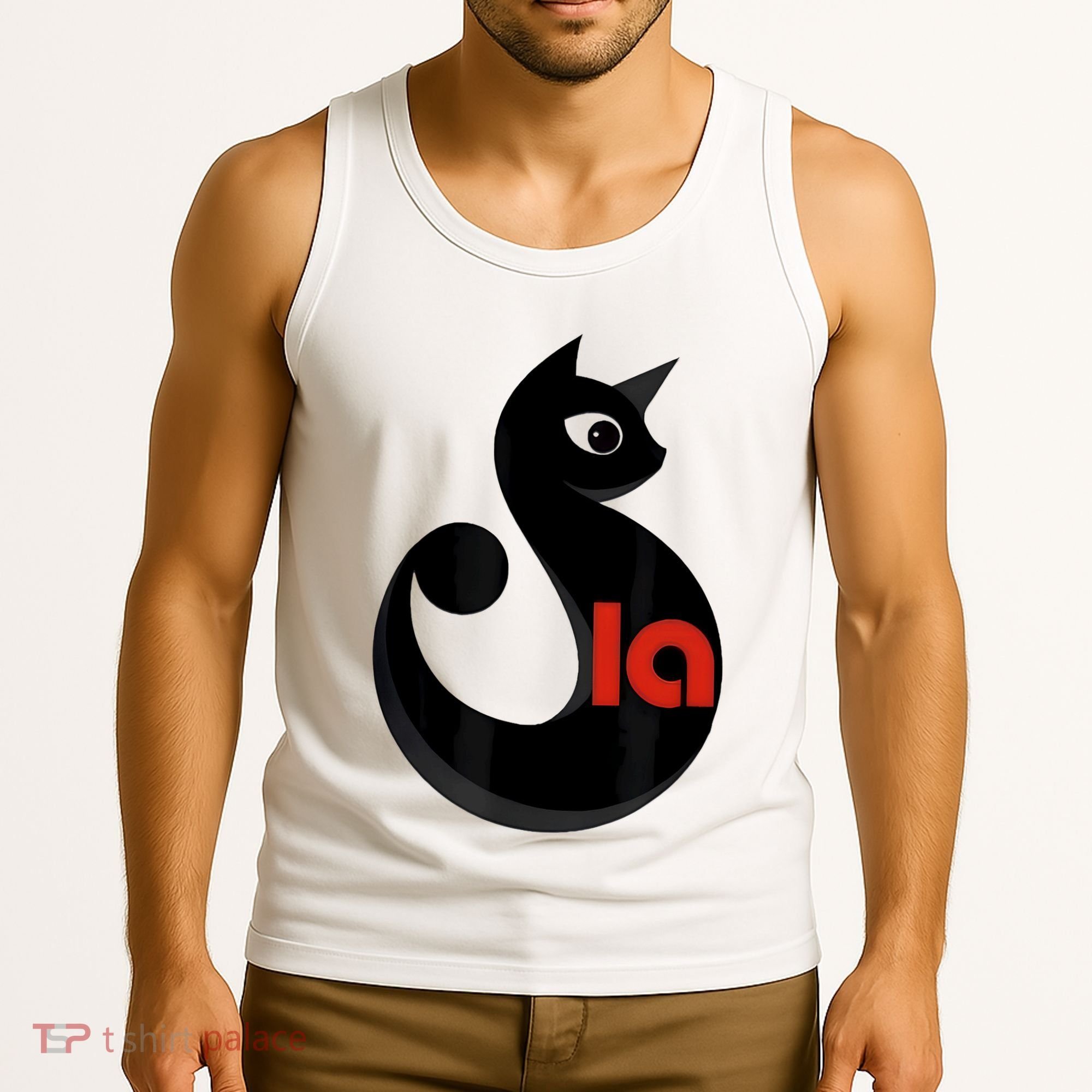 Cat  Comma La Tank Top