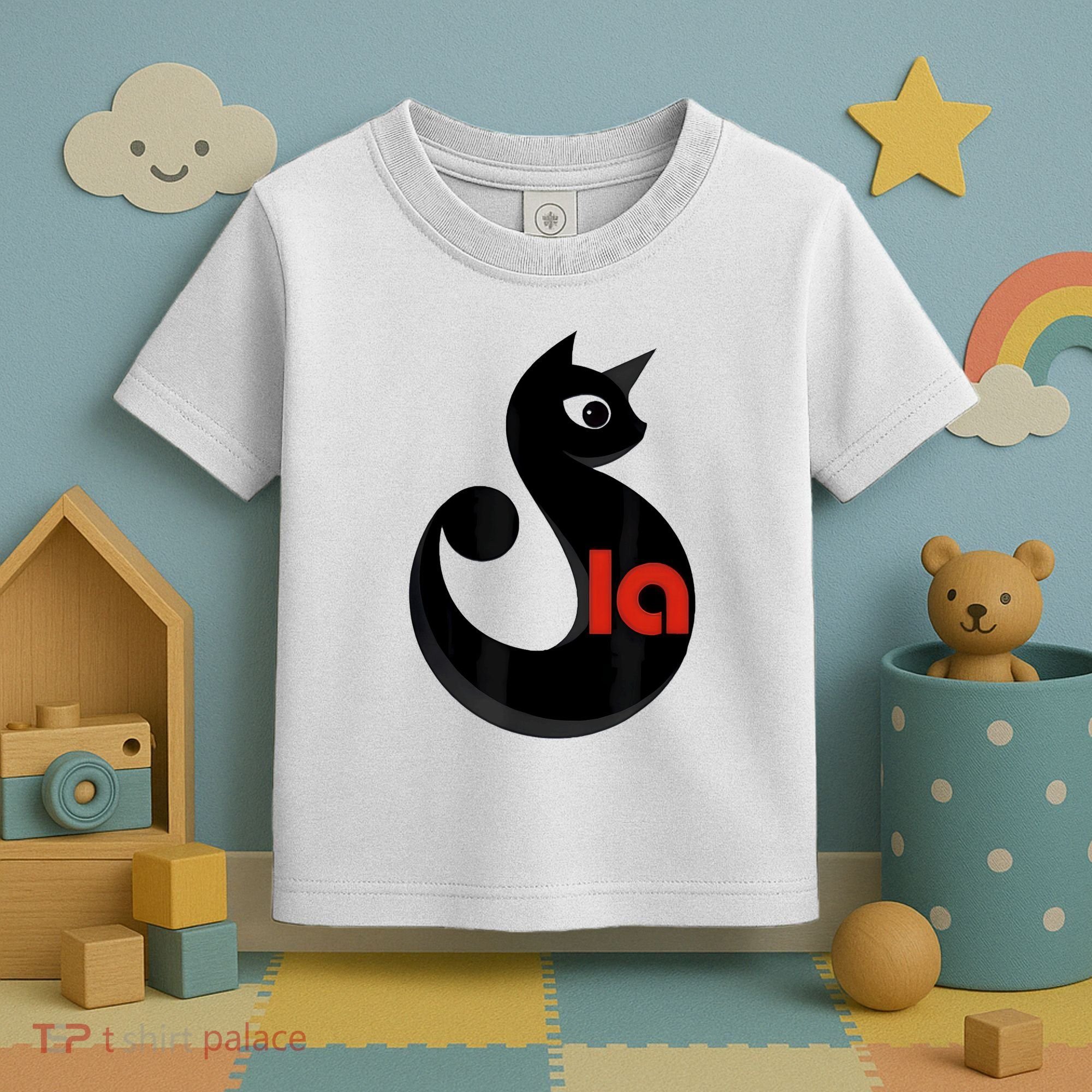 Cat  Comma La Toddler T-Shirt