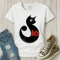Cat  Comma La Women's T-Shirt thumb 3