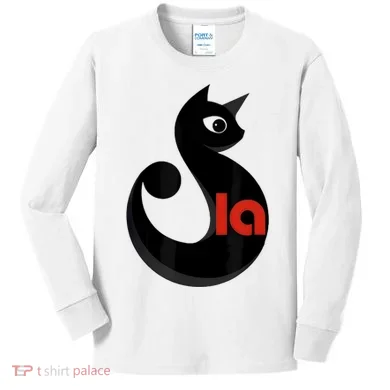 Cat Comma La Kids Long Sleeve Shirt