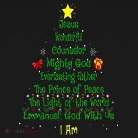 Christian Christmas Lover Bible Names of Jesus Tree Xmas Women's Hoodie thumb 2