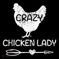 CRAZY Chicken Lady Funny Chicken Lovers farmer Coffee Mug thumb 5