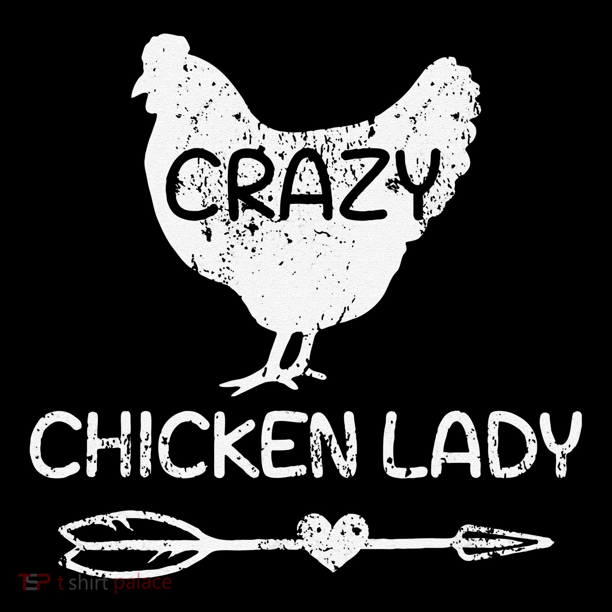 CRAZY Chicken Lady Funny Chicken Lovers farmer Coffee Mug