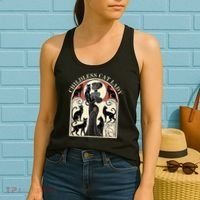 Childless Cat Ladies Cat Karma Retro Funny Women's Tank Top thumb 2