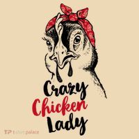 Crazy Chicken Lady + Funny Bandana Chicken Whisperer Gift Great Gift Tote Bag thumb 4