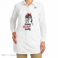 Crazy Chicken Lady + Funny Bandana Chicken Whisperer Gift Great Gift Apron thumb 2