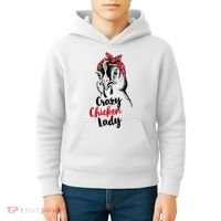 Crazy Chicken Lady + Funny Bandana Chicken Whisperer Gift Great Gift Kids Hoodie thumb 4