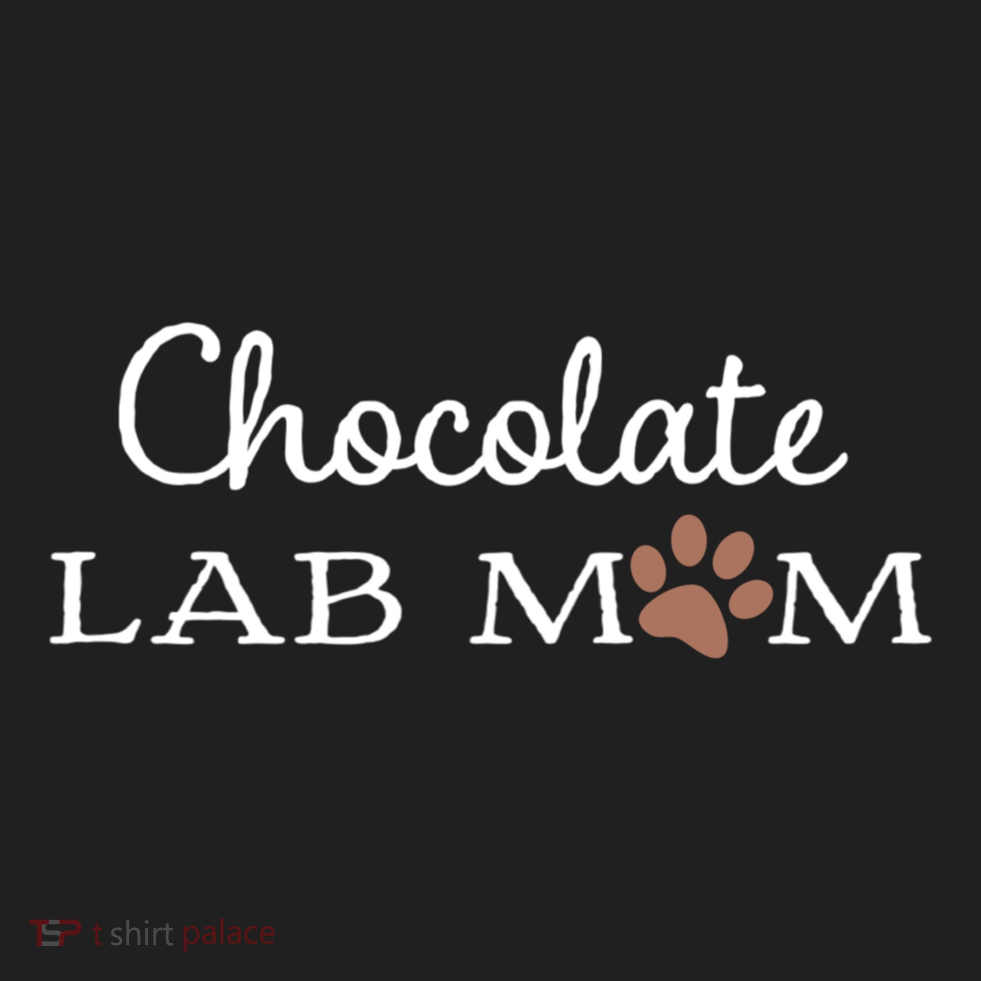 Cute Chocolate Lab Mom Gift For Lovers Women's Sweatshirt