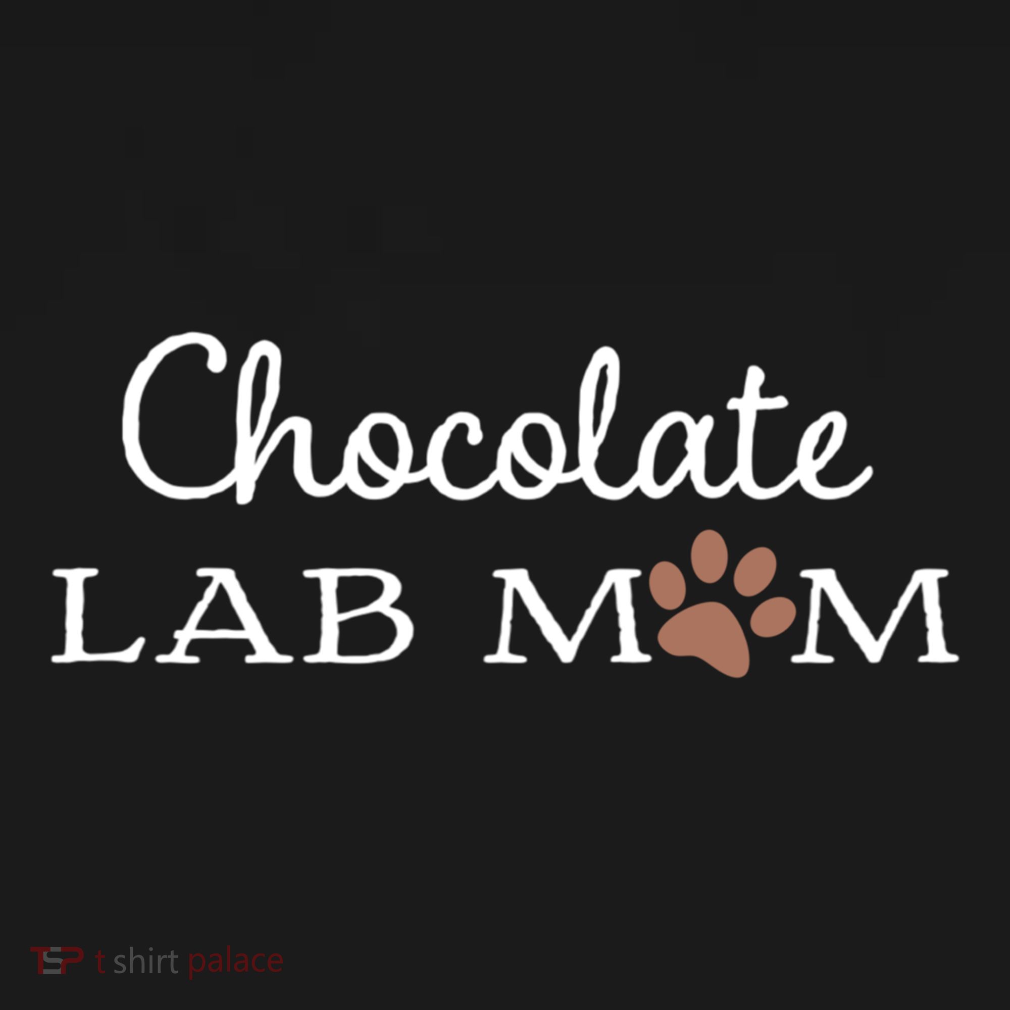 Cute Chocolate Lab Mom Gift For Lovers Polo