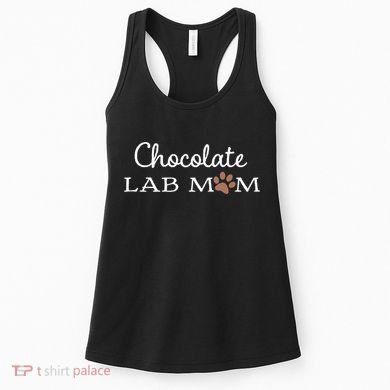 Cute Chocolate Lab Mom Gift For Lovers Women's Tank Top
