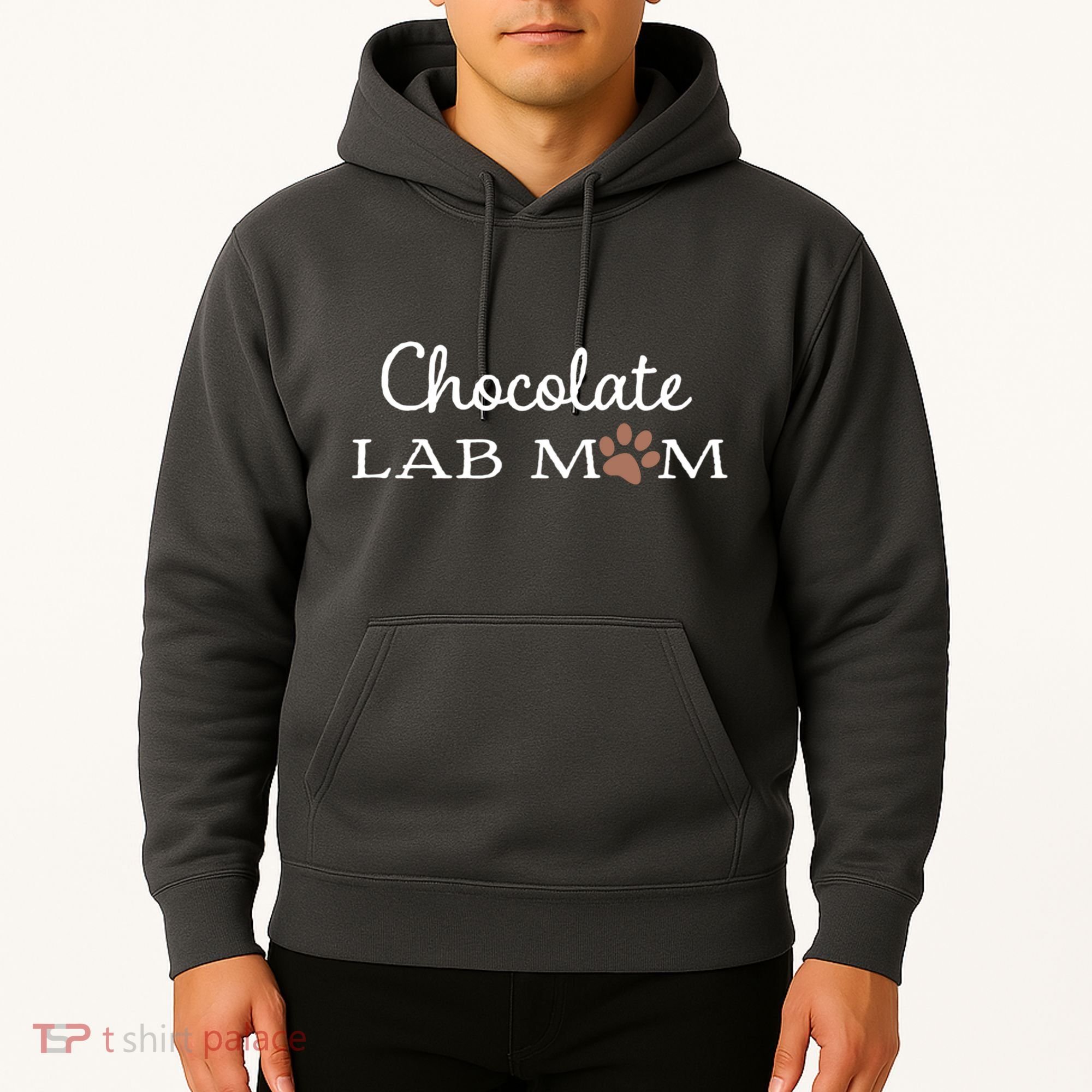 Cute Chocolate Lab Mom Gift For Lovers Hoodie