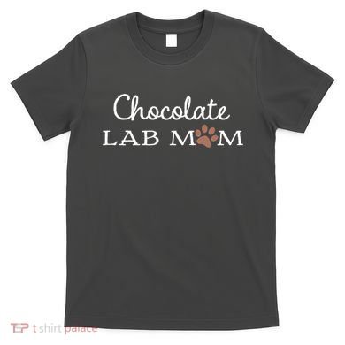Cute Chocolate Lab Mom Gift For Lovers T-Shirt