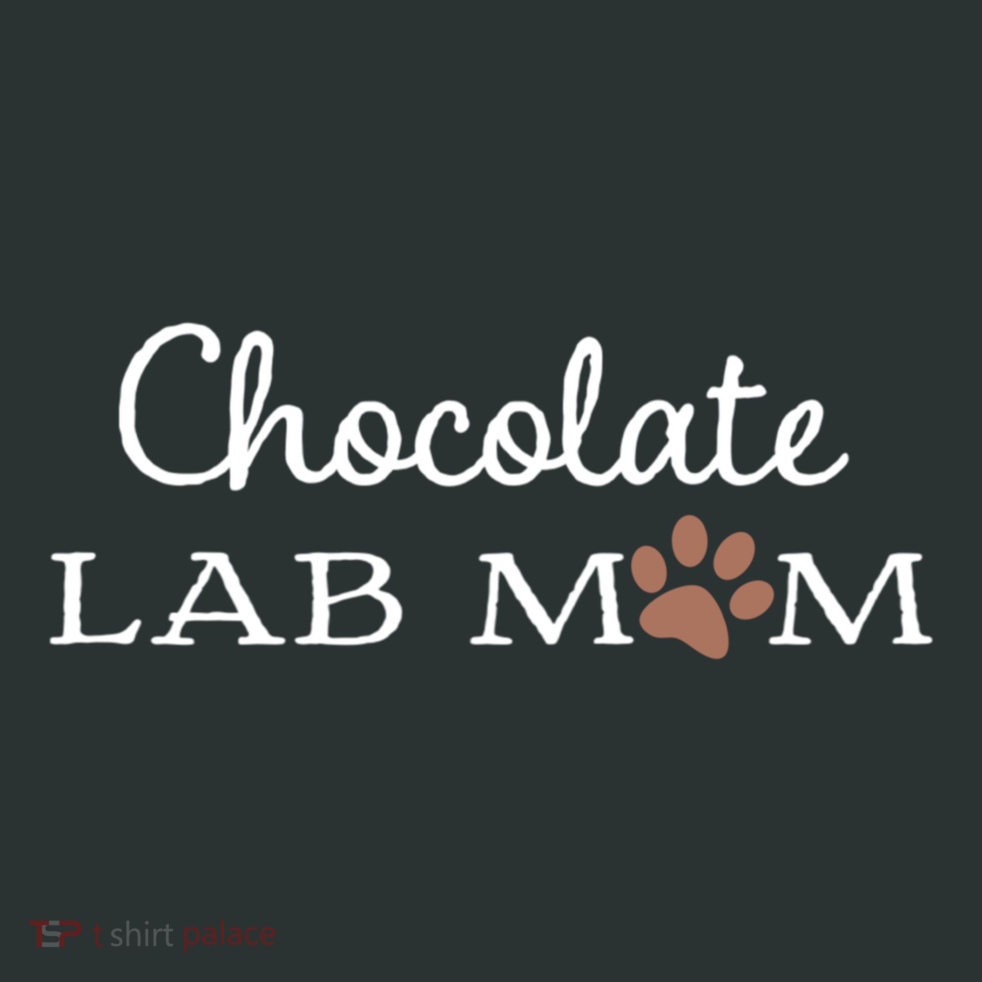 Cute Chocolate Lab Mom Gift For Lovers Coaster