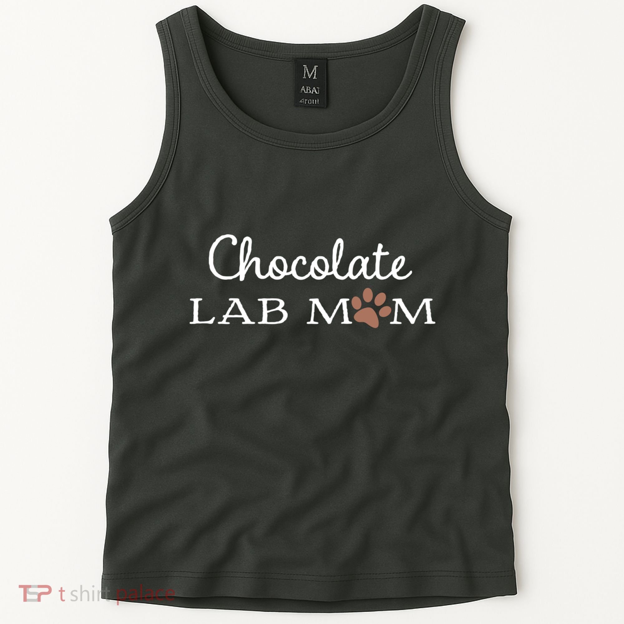 Cute Chocolate Lab Mom Gift For Lovers Tank Top
