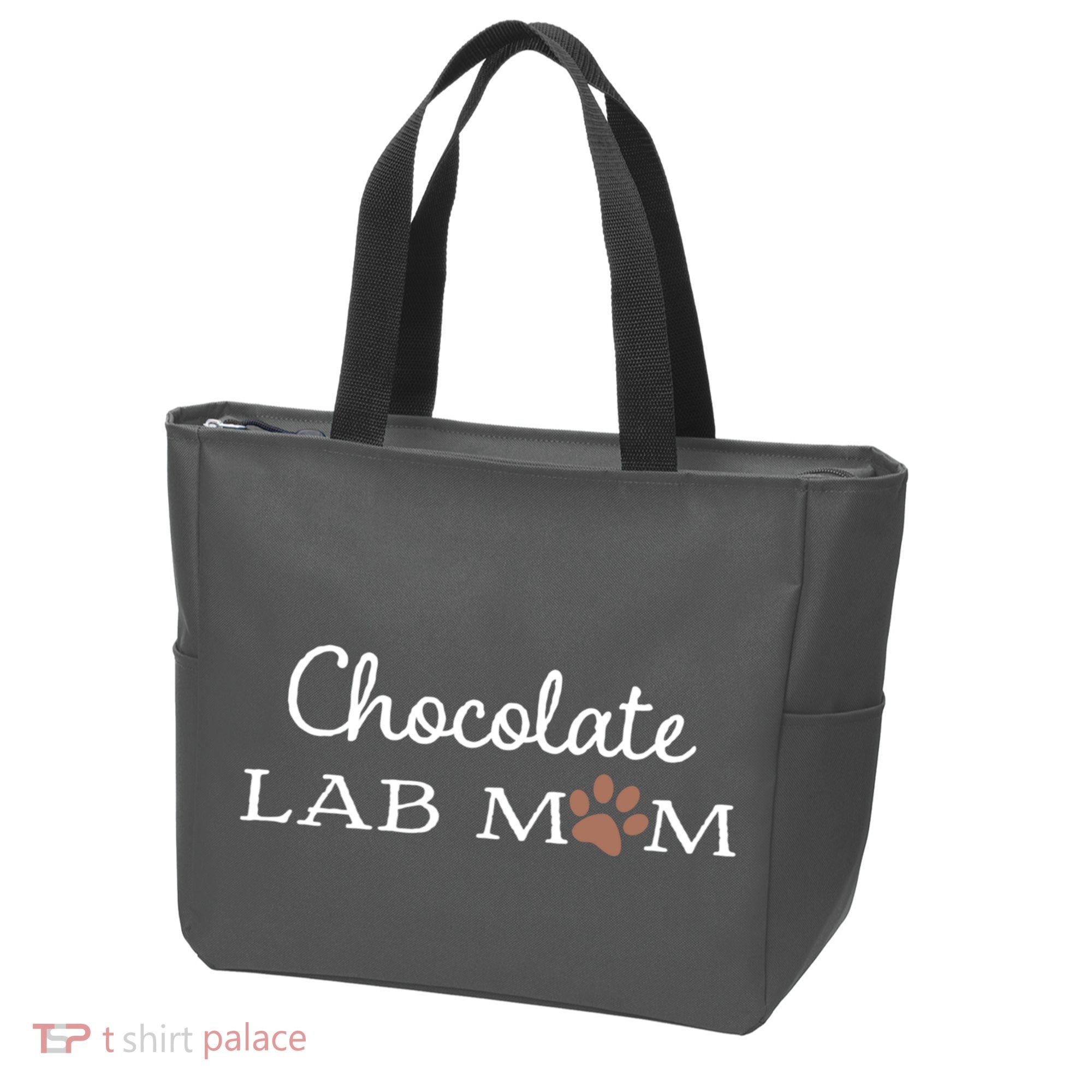 Cute Chocolate Lab Mom Gift For Lovers Tote Bag