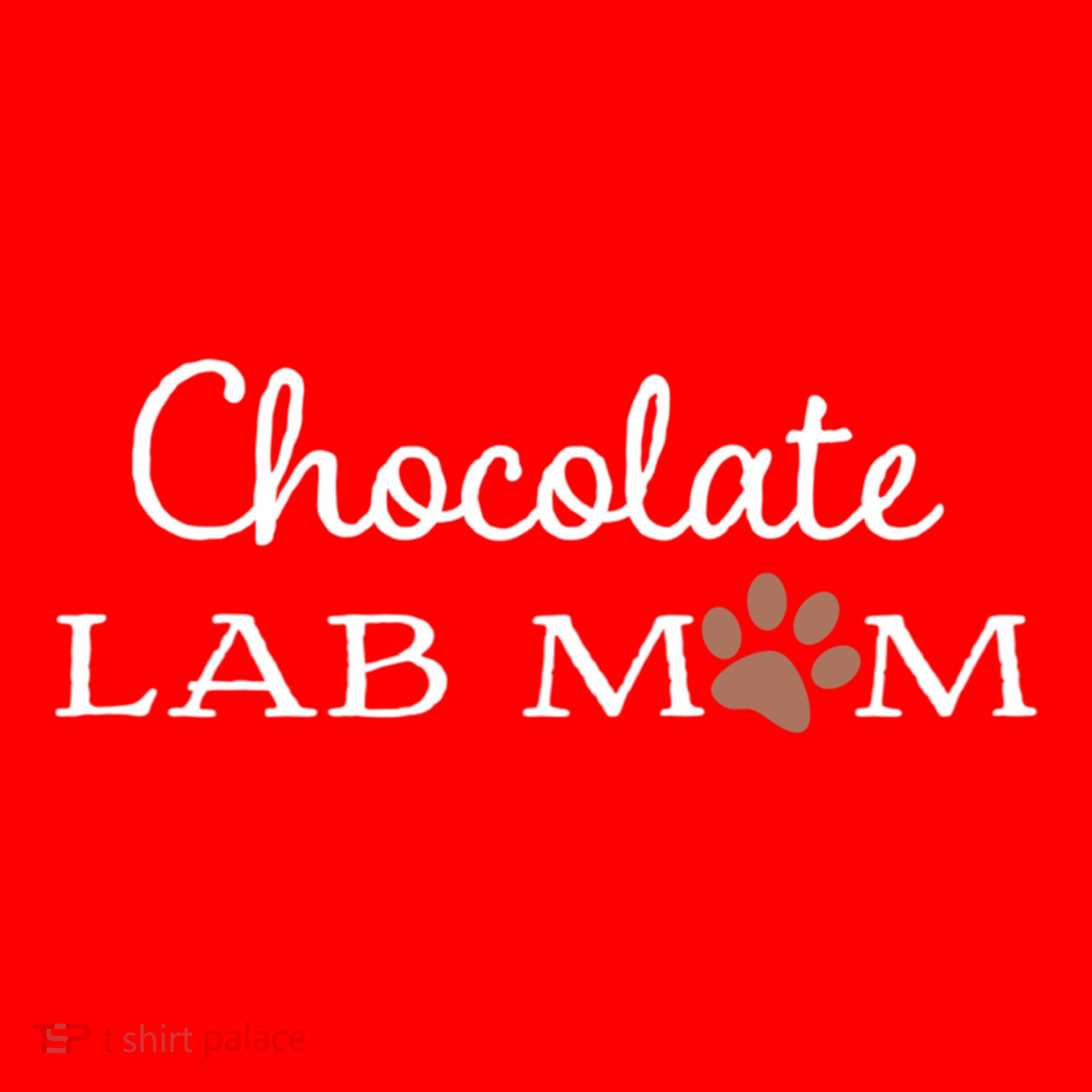 Cute Chocolate Lab Mom Gift For Lovers Santa Hat