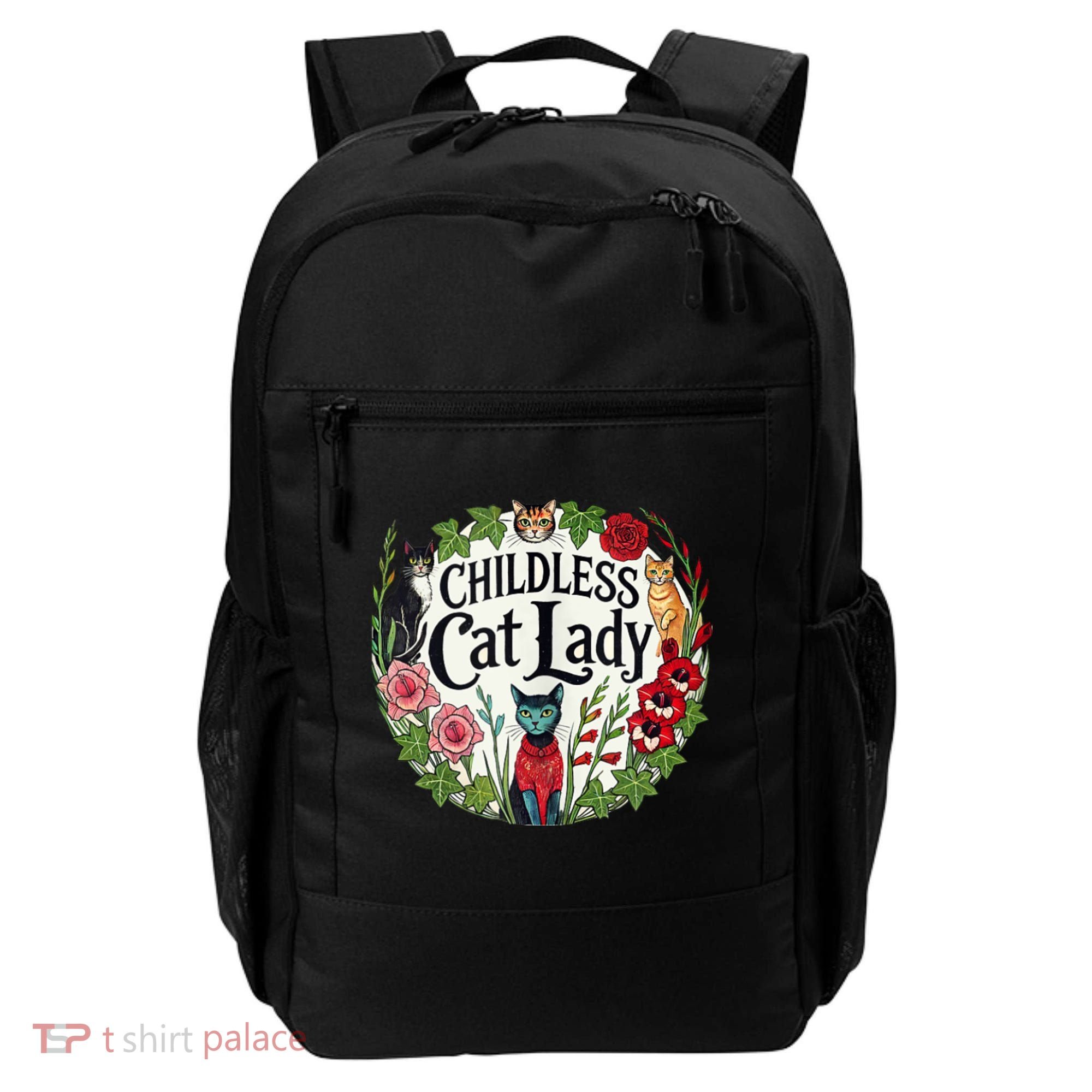 Childless Cat Ladies Against Fascism Backpack