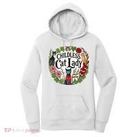 Childless Cat Ladies Against Fascism Women's Hoodie thumb 0