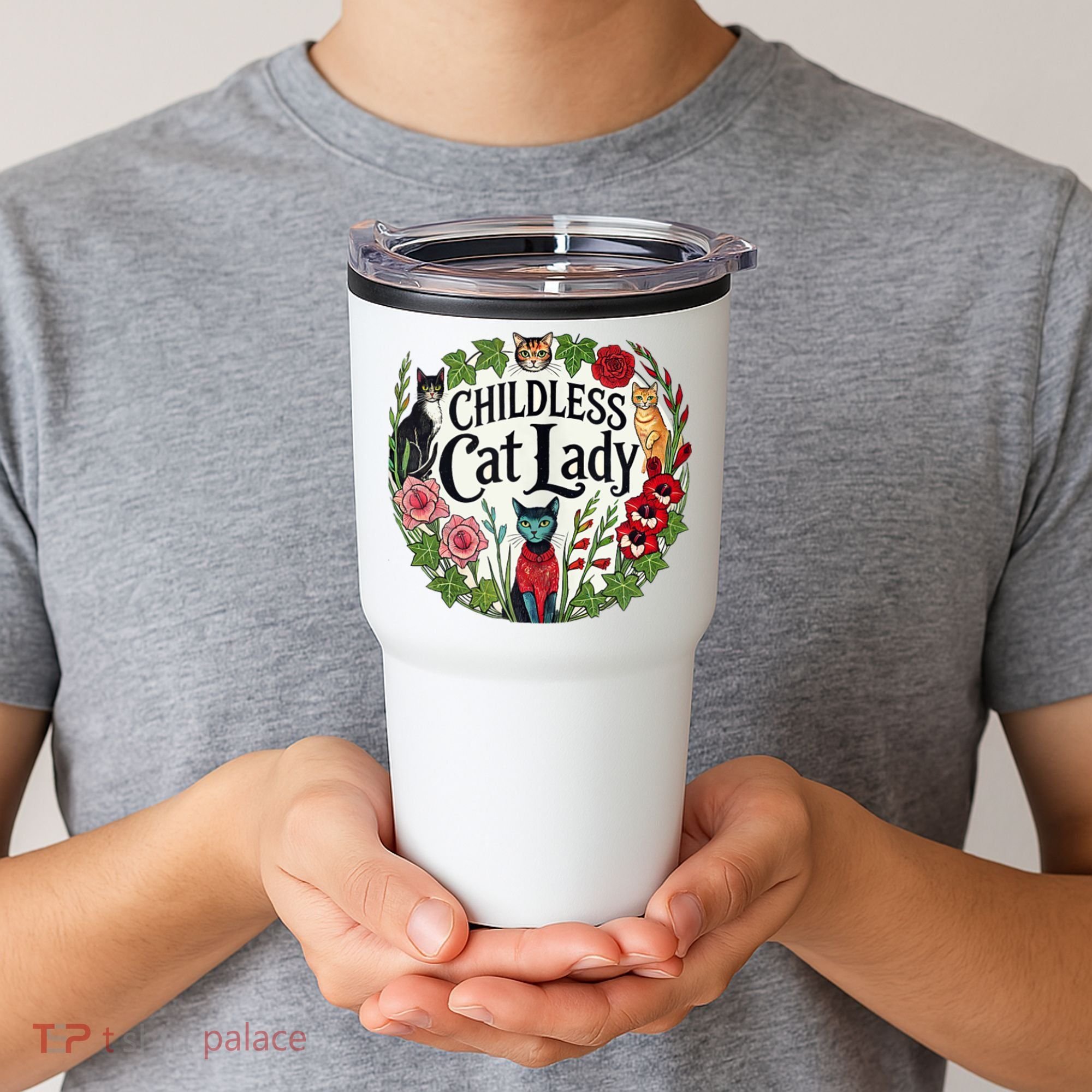 Childless Cat Ladies Against Fascism Tumbler