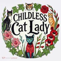 Childless Cat Ladies Against Fascism Women's Tank Top thumb 5