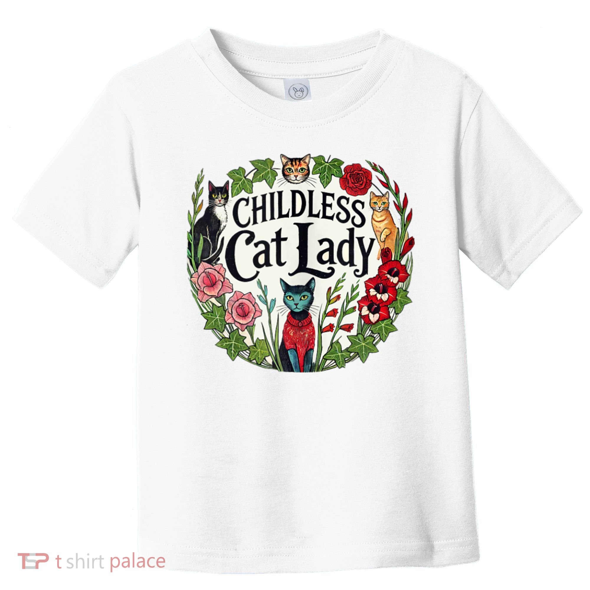 Childless Cat Ladies Against Fascism Toddler T-Shirt