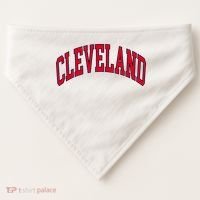Cleveland USA-Made Doggie Bandana thumb 0