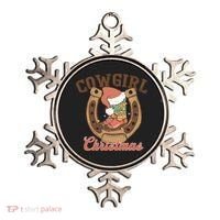 Cowgirl Christmas Lights Boots Funny Xmas Lights Gift Ornament thumb 0