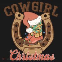 Cowgirl Christmas Lights Boots Funny Xmas Lights Gift Women's Tank Top thumb 5