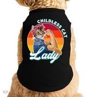 Childless Cat Lady Doggie Tank thumb 0