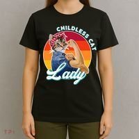 Childless Cat Lady T-Shirt thumb 4