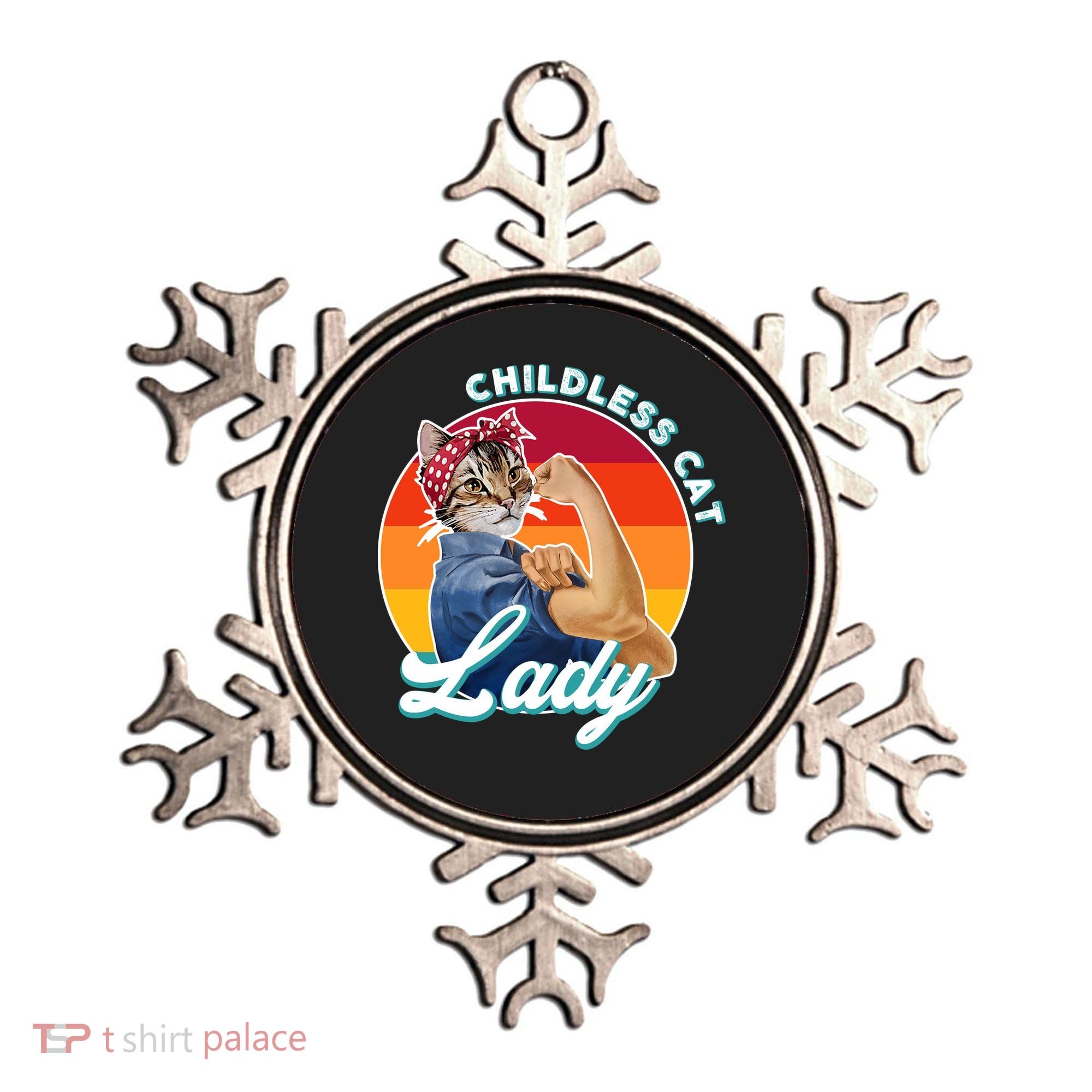 Childless Cat Lady Ornament