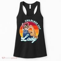 Childless Cat Lady Women's Tank Top thumb 0